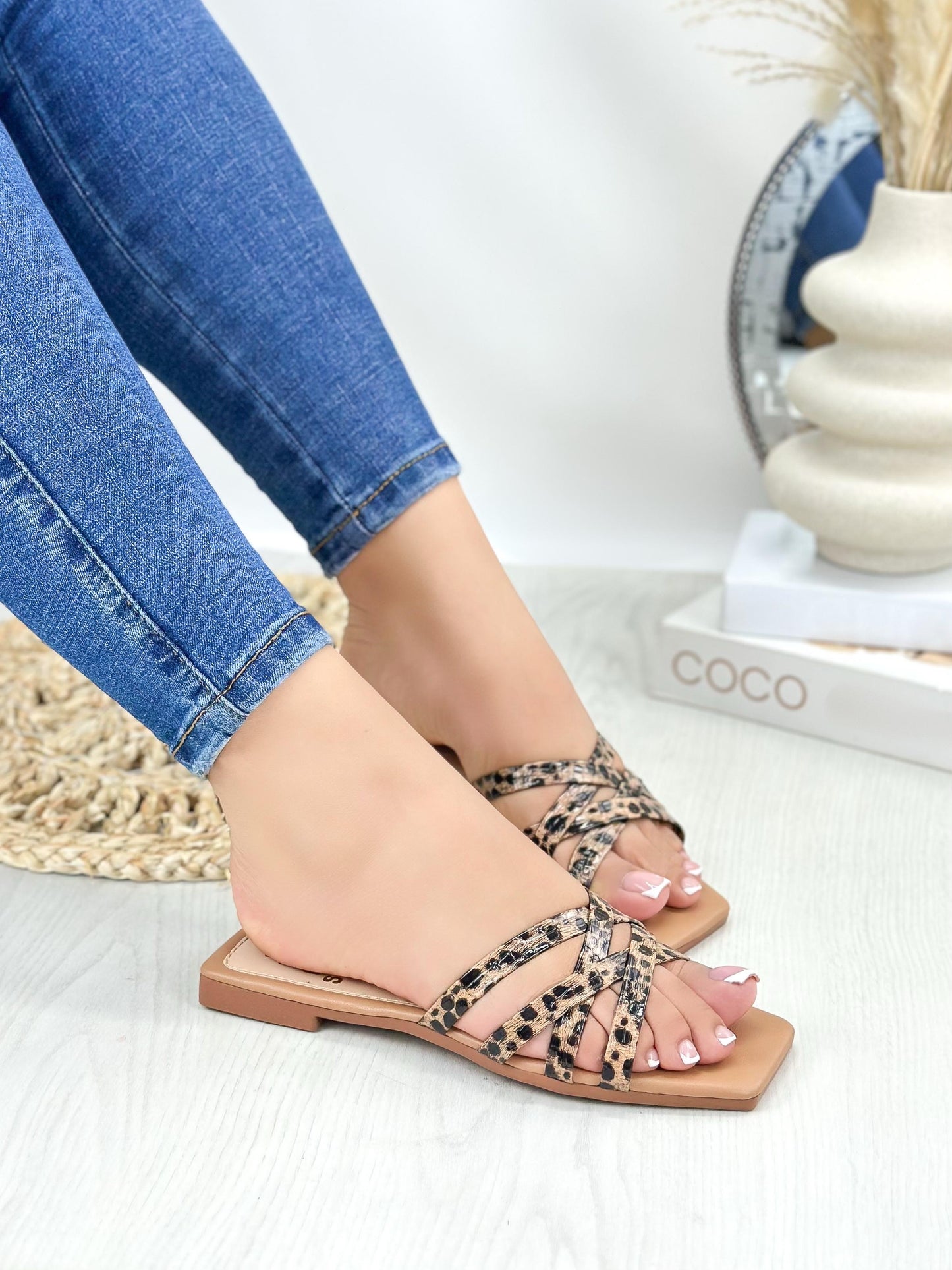 Sandalia Animal Print